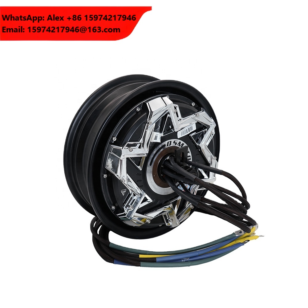 12000W Electric Motorcycle Hub Motor - Электродвигатель QS Motor 12x3.5 дюймов QS260
