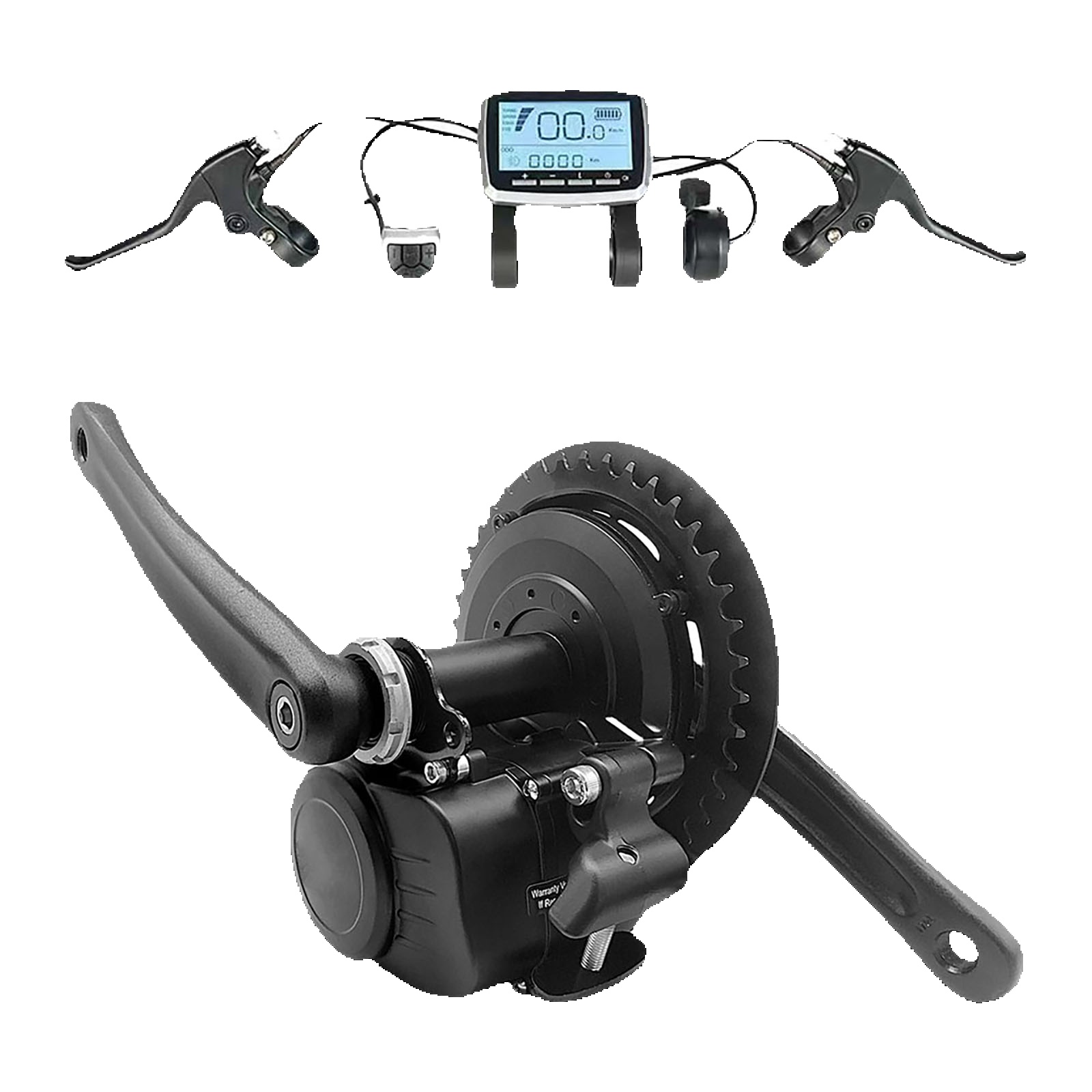 Torque Sensor Mid Drive Motor Kit - Новая версия Tongsheng 48 В 500