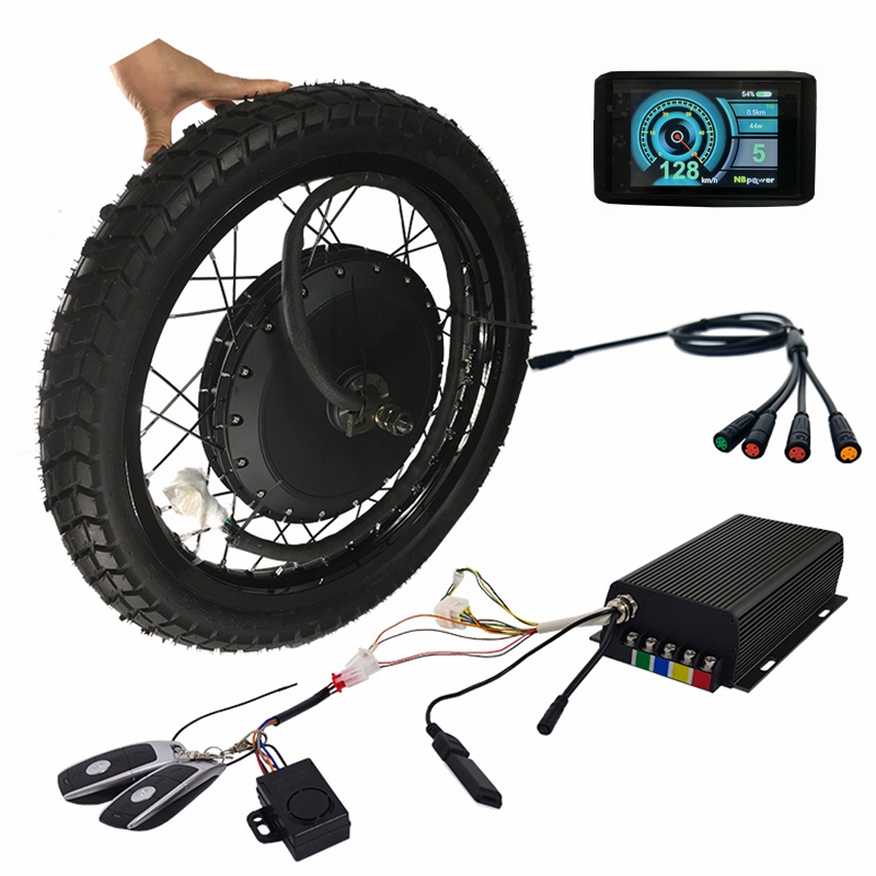 Комплект для электровелосипеда – обзор и цена 72V 8000W Brushless Hub Motor