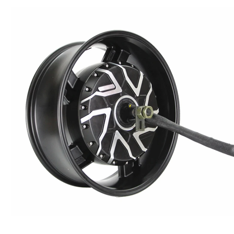 Двигатель QS 12000 Вт, 17X6,0  – обзор и цена 12000W Electric Motorcycle Hub Motor