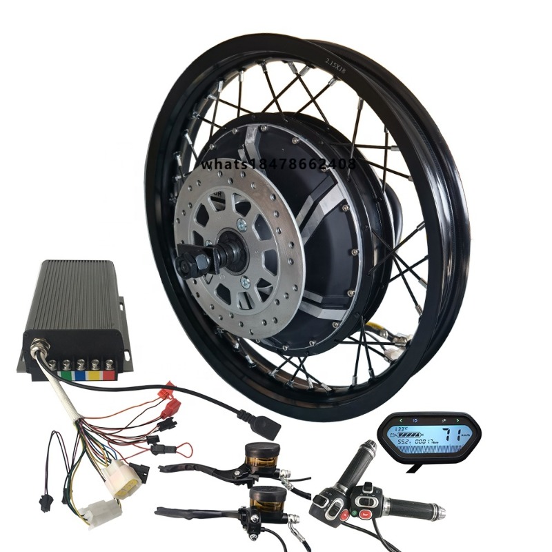 Электродвигатель 8000W 12000W  – обзор и цена 12000W Electric Motorcycle Hub Motor