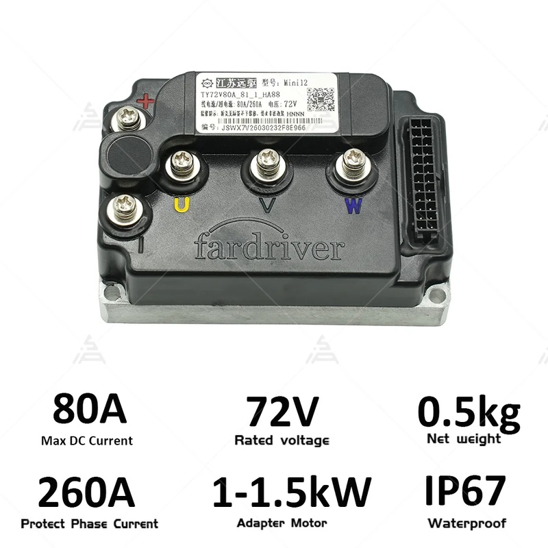 QSP090B-80 72В 1000Вт Комплект – обзор и цена Mid Drive Conversion Kit 1000W
