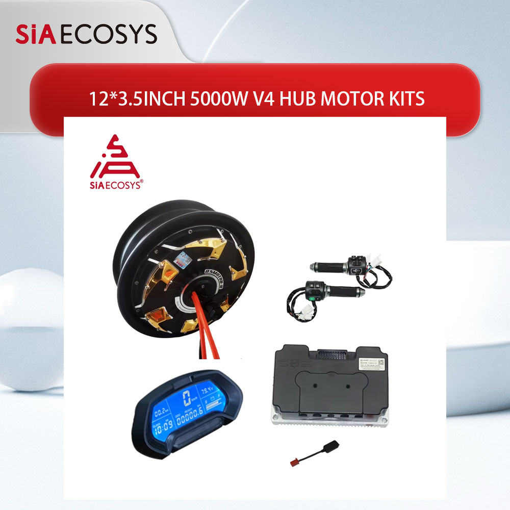 Двигатель QS 12*3,5 дюйма 5000 – обзор и цена 5000W Hub Motor Kit 72V