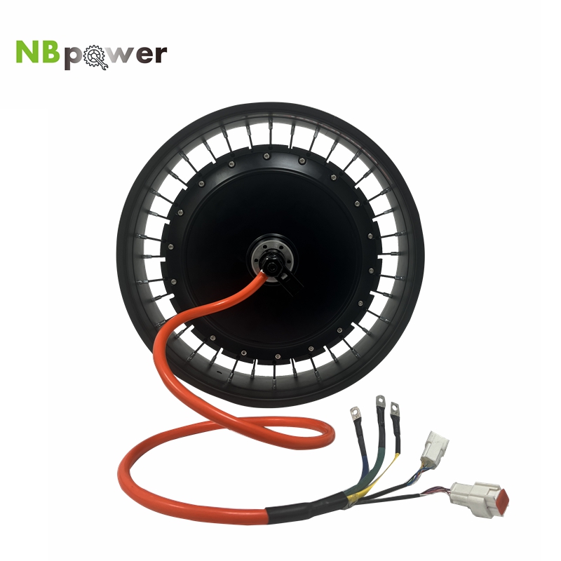 NBpower/QS273 40H 20x4/24x4/26 – обзор и цена 72V 8000W Brushless Hub Motor